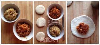 土豆鲜肉饼的做法步骤：2