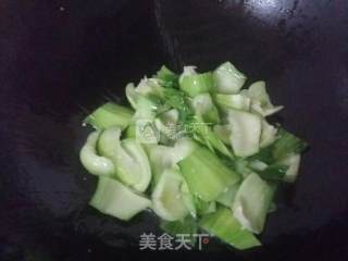 清炒小白菜的做法步骤：4