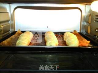 乳酪提子毛毛虫面包的做法步骤：21