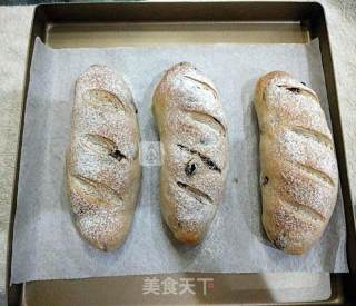 全麦葡萄干面包的做法步骤：10