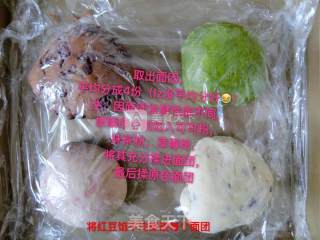 四色吐司面包的做法步骤：6