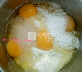 黑芝麻沙琪玛的做法步骤：2