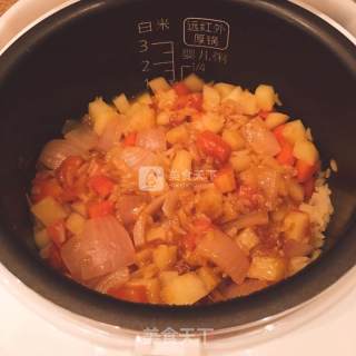 毫无技术含量の懒人咖喱焖饭的做法步骤：8