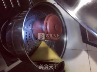 百合虾皮肉饼汤的做法步骤：7