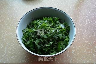 苋菜麦饼的做法步骤：4