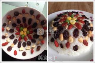 甜糯八宝饭的做法步骤：5