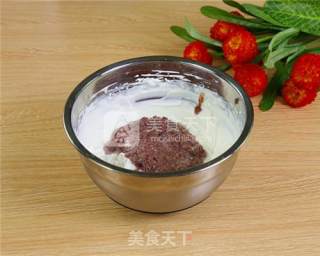 清凉冰爽蔓越莓奶油冰淇淋的做法步骤：7