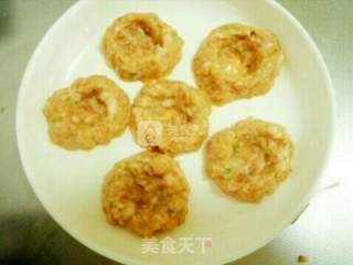 鹌鹑蛋蒸肉饼的做法步骤：4