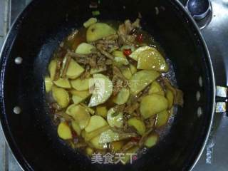土豆炒豆角的做法步骤：11