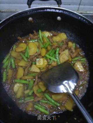 土豆炒豆角的做法步骤：16