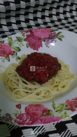 意大利番茄肉酱面的做法步骤：5