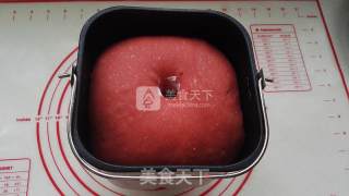 红玫瑰花面包（低糖高颜值）的做法步骤：6