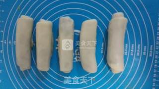 抹茶椰蓉蛋黄酥的做法步骤：7