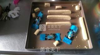 花生牛轧糖的做法步骤：1