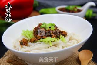 鸡蛋辣椒酱和炸酱面的做法步骤：12