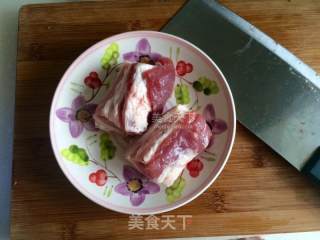 冬瓜烧肉的做法步骤：1