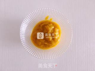 小老虎南瓜土司的做法步骤：2