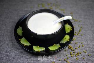 莴笋黄瓜绿豆浆的做法步骤：6
