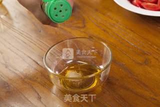油醋番茄的做法步骤：3