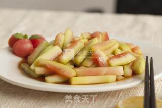 凉拌西瓜皮的做法步骤：3