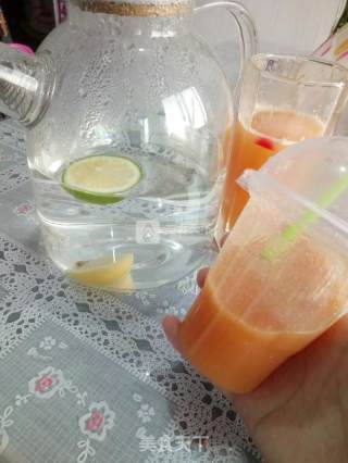 西柚芒果汁的做法步骤：3