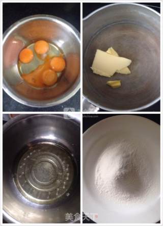 棉花蛋糕的做法步骤：1
