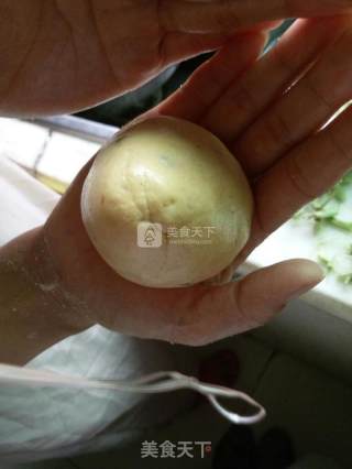 黄金窝窝头“香蕉山楂窝窝头”的做法步骤：3