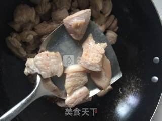 四季豆土豆五花肉焖面的做法步骤：3