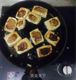 奥尔良豆腐盅的做法步骤：4