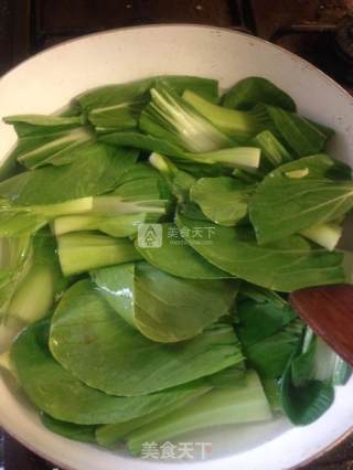 蒜香青菜的做法步骤：1