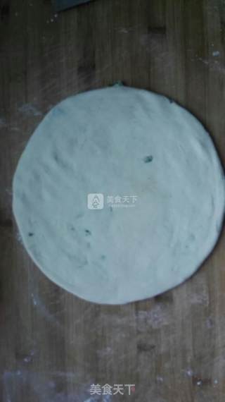 发面葱油饼的做法步骤：7