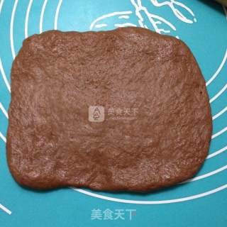 可可麻薯软欧包的做法步骤：8