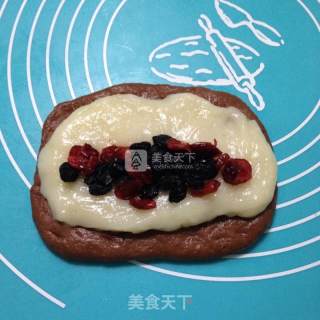 可可麻薯软欧包的做法步骤：9