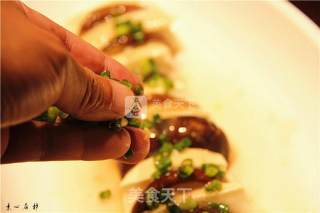 豆腐蒸仙姑片素心居静营养飘香素菜的做法步骤：11