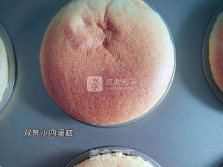 双莓小四蛋糕的做法步骤：15