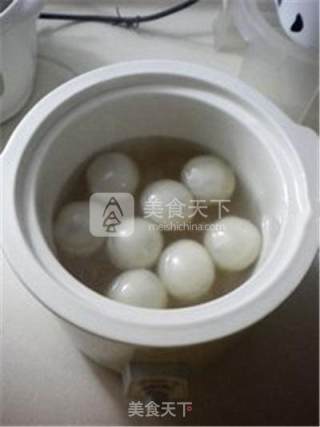 洞燕窝冰糖汤圆的做法步骤：8