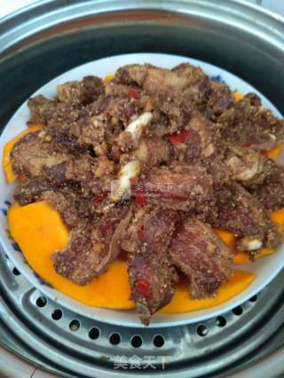 四川地道粉蒸肉的做法步骤：5