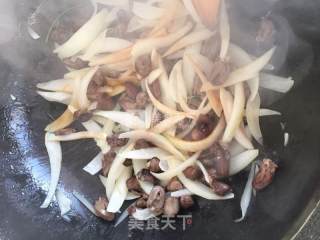 香炒鸡心的做法步骤：11