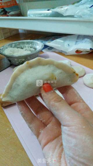 烫面南瓜蒸饺的做法步骤：8