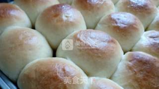 奶香餐包的做法步骤：1