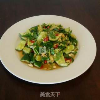 香辣拍黄瓜的做法步骤：9