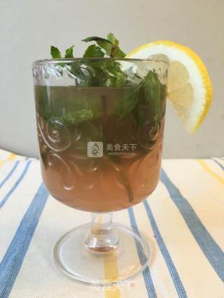 薄荷蜂蜜柠檬汁的做法步骤：6