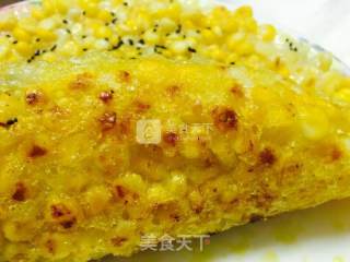 香甜玉米烙的做法步骤：3