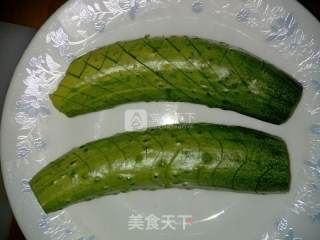 拌辣黄瓜花的做法步骤：1
