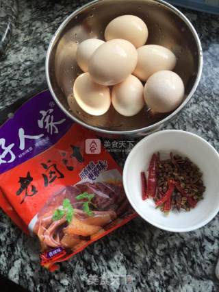 麻辣卤蛋的做法步骤：1