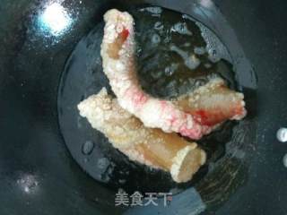 炸猪皮的做法步骤：8