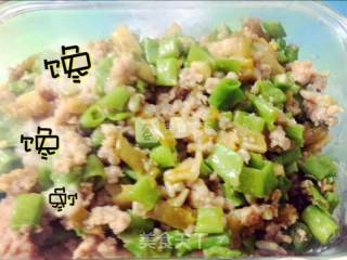 菜豆角杂炒肉末的做法步骤：6