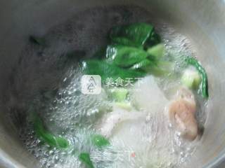 青菜冬瓜蹄髈汤的做法步骤：7