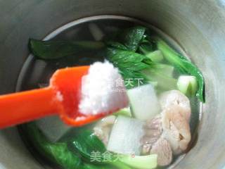 青菜冬瓜蹄髈汤的做法步骤：9