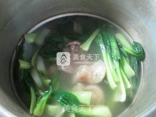青菜冬瓜蹄髈汤的做法步骤：10